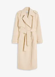 Trenchcoat in wollen look, bonprix