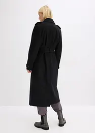 Trenchcoat in wollen look, bonprix