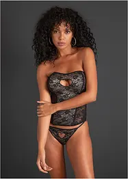 Bustier en string (2-dlg. set), bonprix