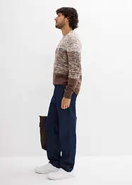 Gebreide comfort fit trui van katoen, bonprix