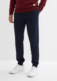 Joggingbroek met geribde boorden aan de onderrand, bonprix