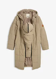 Lange, gewatteerde zwangerschapsjas / draagjas met gerecycled polyester, bonprix