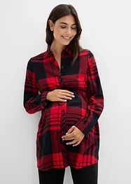 Zwangerschapsblouse / voedingsblouse van flanel, bonprix