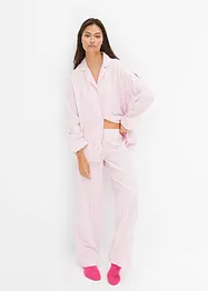 Geweven pyjama van flanel met cadeauzakje (3-dlg. set), bonprix