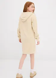Sweatjurk met capuchon van biologisch katoen, bonprix