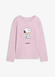 Longsleeve Snoopy shirt van puur katoen, Peanuts