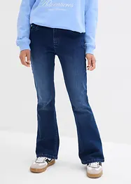 Flared jeans, low waist, bonprix