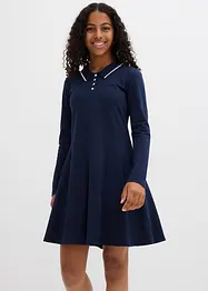 Uitlopende shirtjurk van puur biologisch katoen, bonprix