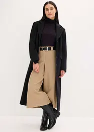 Lange jas in wollen look, bonprix