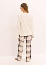 Pyjama met een zachte broek in een geschenktasje, bonprix