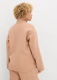 Oversized fleece trui, bonprix