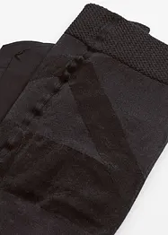 Semi-transparante panty met comfortabele boord + lichte compressie, 30 DEN, bonprix
