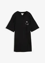 Oversized longshirt van biologisch katoen, bonprix