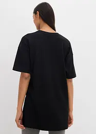 Oversized longshirt van biologisch katoen, bonprix