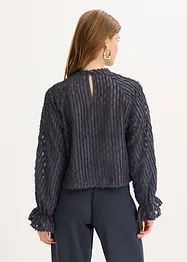 Blouse van gestructureerd materiaal, bonprix