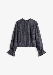 Blouse van gestructureerd materiaal, bonprix