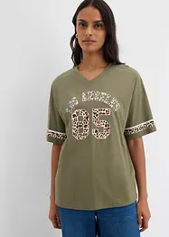 Oversized shirt van biologisch katoen, bonprix