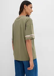 Oversized shirt van biologisch katoen, bonprix