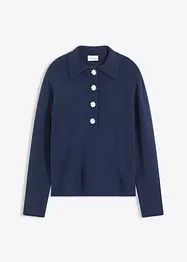 Polo-trui met wol, bonprix