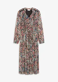 Chiffon jurk met paisley dessin, bonprix