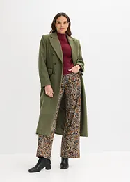 Lange blazerjas met viscose, bonprix