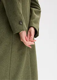 Lange blazerjas met viscose, bonprix