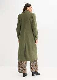 Lange blazerjas met viscose, bonprix