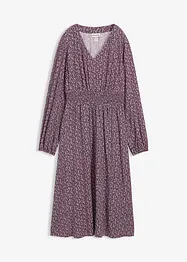 Midi jurk van soepele viscose, bonprix