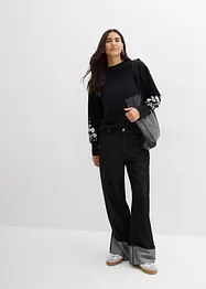 Sweater in een katoenmix, bonprix