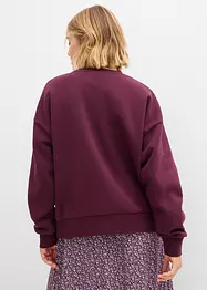 Oversized sweater van katoenmix, bonprix