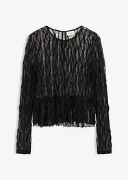 Longsleeve van kant, bonprix