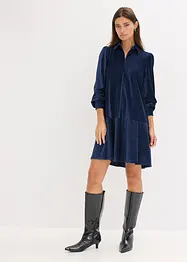Korte jurk van corduroy, bonprix