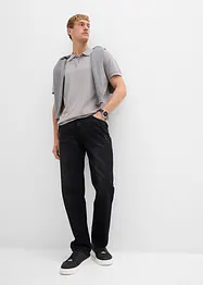 Regular fit jeans van puur katoen met een comfortband, straight, bonprix