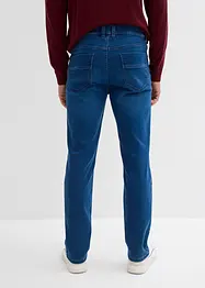 Classic fit sweat jeans met een comfortband, straight, bonprix