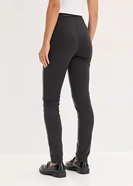 Imitatieleren broek in Punto di Roma mix, bonprix