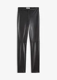 Imitatieleren broek in Punto di Roma mix, bonprix