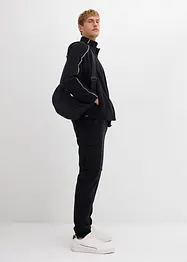 Warmende fleece vest met sportieve details, bonprix