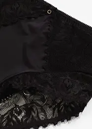 Tailleslip met glanzend materiaal, bonprix