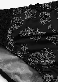 Maxislip met sierlijk kant (set van 2), bonprix