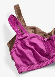 Bh zonder beugels (set van 2), bonprix