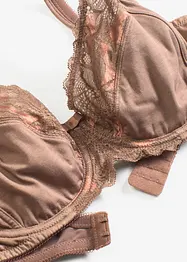Beugel beha met gewatteerde bandjes, bonprix