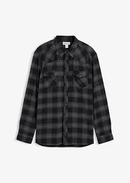 Flanellen overhemd van puur katoen, bonprix