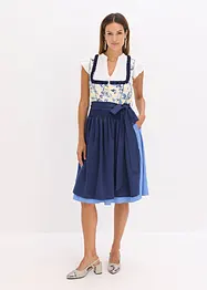 Dirndl met geborduurde schort (2-dlg. set), bonprix