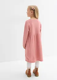 Gebreide jurk met decoratieve knoopsluiting, bonprix