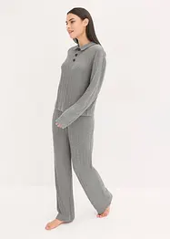 Oversized huispak van zacht ribmateriaal, bonprix