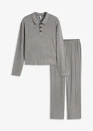 Oversized huispak van zacht ribmateriaal, bonprix