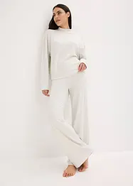 Oversized huispak van zacht ribmateriaal, bonprix
