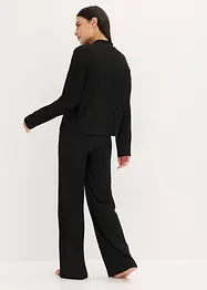 Oversized huispak van zacht ribmateriaal, bonprix