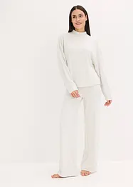 Oversized huispak van zacht ribmateriaal, bonprix