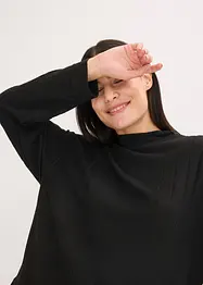 Oversized huispak van zacht ribmateriaal, bonprix